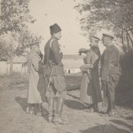 Mannerheim with other officers during operations in Galicja in 1915.